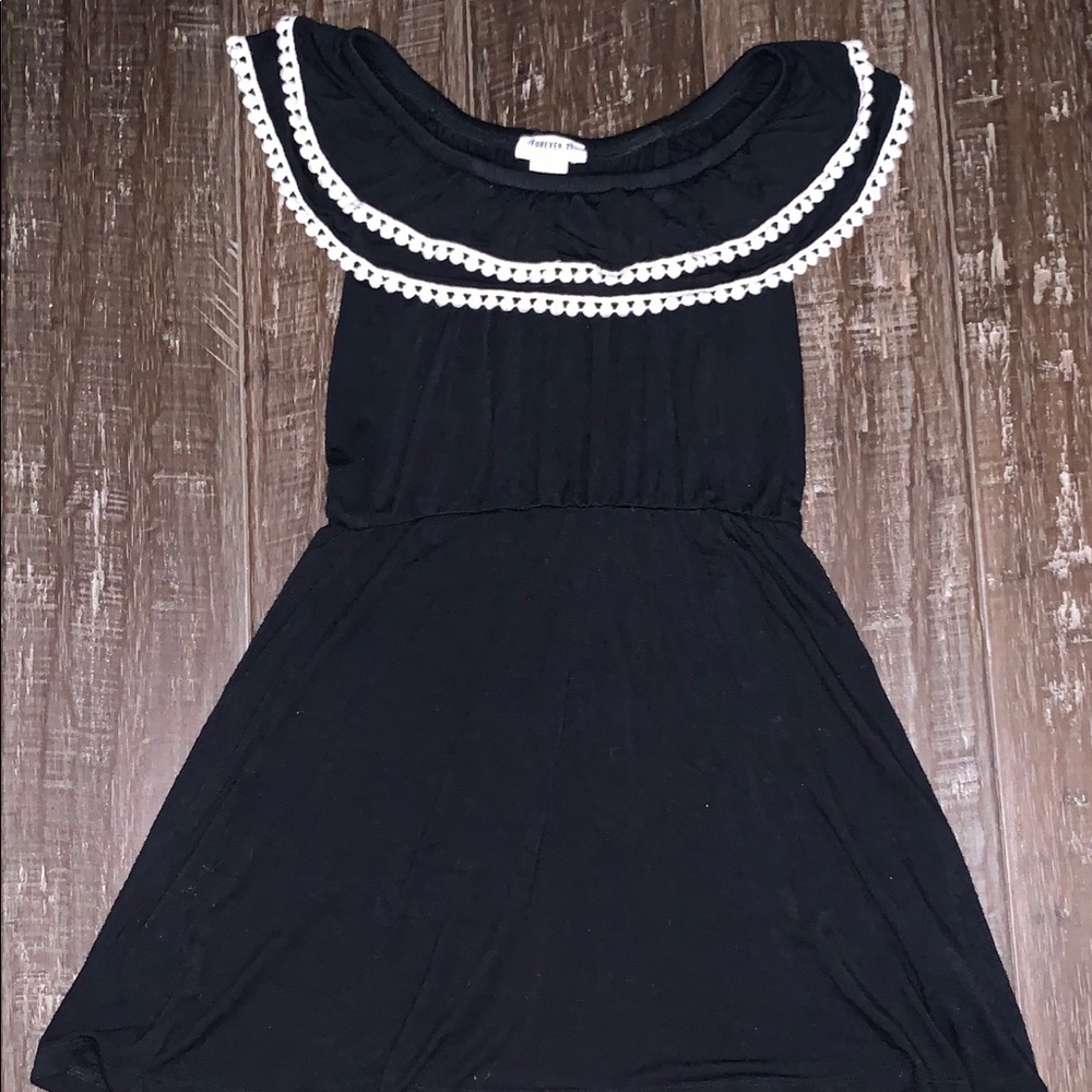 Forever 21 off the shoulder mini dress.